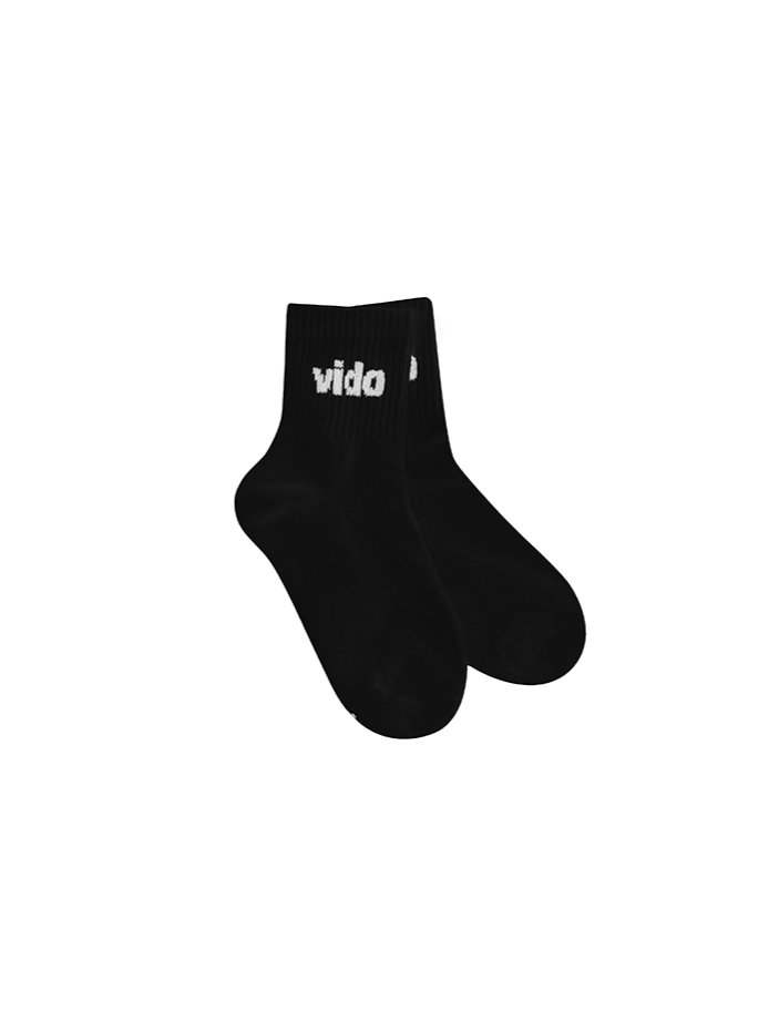 VIDO. Ankle Length Socks - Black