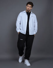 STAX. Button up - White