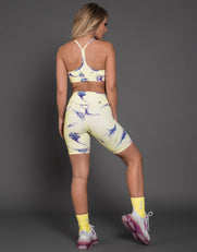 Spring Collection Bike Shorts - Sunflower