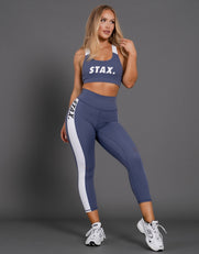 STAX. Luxe Classic Crop - Slate